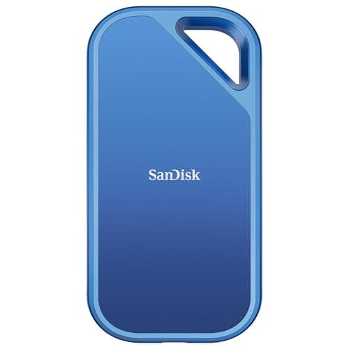 Image of SANDISK Creator Pro Portable NVMe SSD 4TB (up to 2000 MB/s read/write speeds for demanding workflows, 3 Meter drop protection, IP65 water & dust resistance, 1 Month Adobe Creative Cloud included)