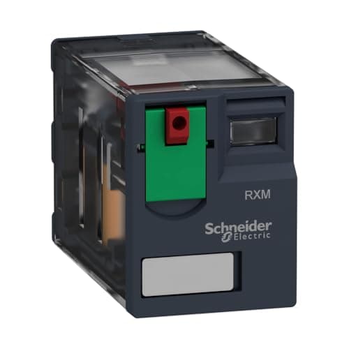 Image of Schneider Electric rxm4ab1b7 Miniature Relay Plug-In, Without LED, 4 °C/or contacts, 6 A Rated Current Thermal, 24 V AC