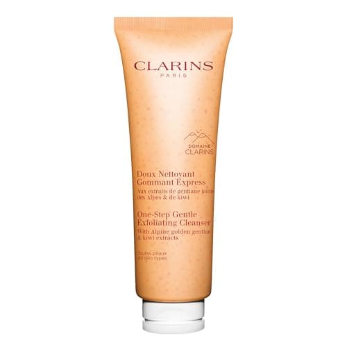Image of ​Clarins One-Step Gentle Exfoliating Cleanser 125ml | 3-in-1 Makeup Remover, Cleanser & Exfoliator with Kiwi & Organic Extracts | Suitable for All Skin Types