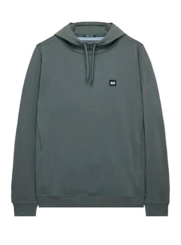 Image of Weekend Offender Ribbe Badge Hoodie Zinc M