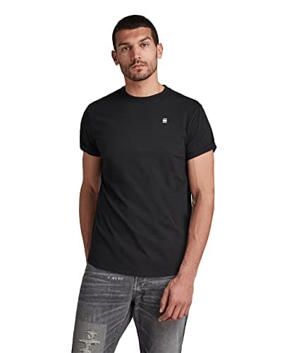 Image of G-STAR Men's Lash T-Shirt, Black (dk black D16396-B353-6484), XL