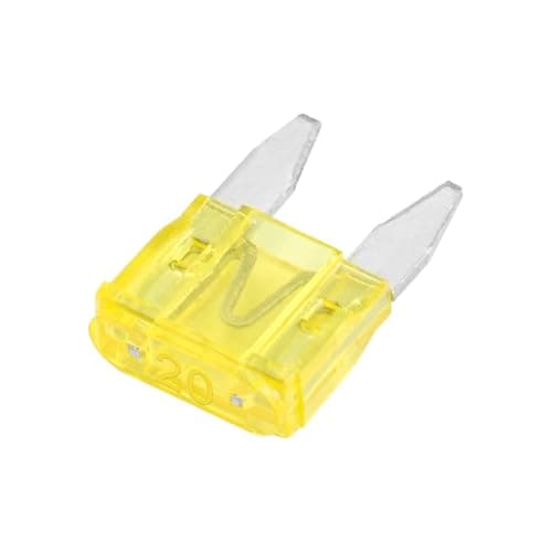 Image of Heschen Mini Blade Fuse ATM-20 Auto Assorted Car SUV Truck 20A Yellow Pack of 50