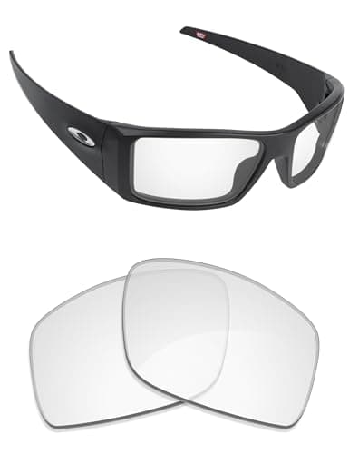 Image of Alphax Crystal Clear Non-polarized Replacement Lenses for Oakley Heliostat OO9231