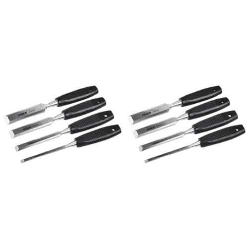 Image of Rolson 56159 4 pc Wood Chisel Set (Pack of 2)