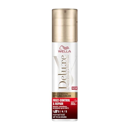 Image of Wella Deluxe Frizz Control & Repair Styling Cream, 100ml