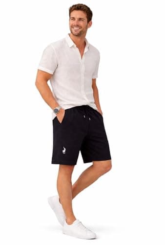 Image of Ralph Lauren Polo 9-Inch Double-Knit Short Black (UK, Alpha, L, Regular, Regular)