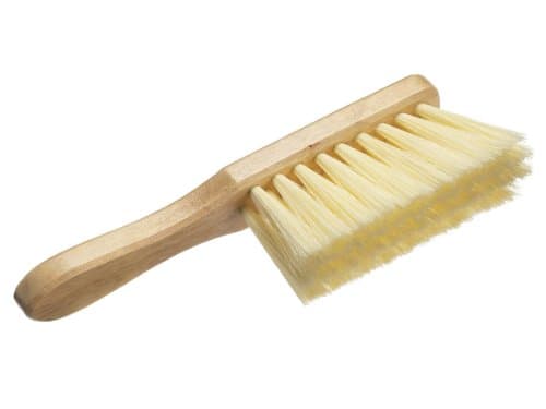 Image of Faithfull PVC Soft Hand Brush, Cream
