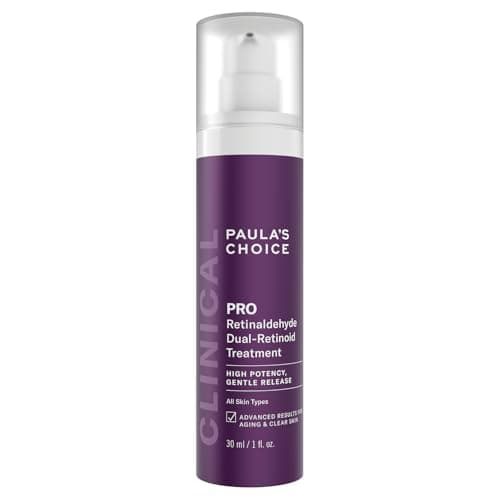 Image of Paula's Choice CLINICAL Pro Retinaldehyde Dual-Retinoid Treatment - Serum for Face - Anti-Ageing - Fights Breakouts - Promotes Clear Skin - with Retinal & Adapinoid - All Skin Types - 30 ml
