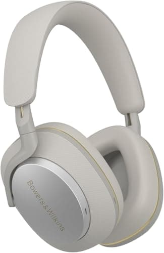 Image of Bowers & Wilkins PX7 S2e Noise Cancelling Wireless Over Ear Headphones with Qualcomm aptX™ Adaptive & Quick Charge, 30 Hours of Playback and Six Built-In Microphone - Cloud Grey