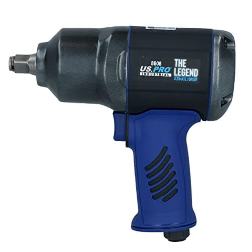 Image of US PRO Industrial Impact Wrench 1/2 in Dr Air Legend Ultimate Torque 1700Nm 8608