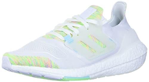 Image of adidas Men's Ultraboost 22 Running Shoe, Cloud White/Cloud White/Bliss Blue, 8 UK