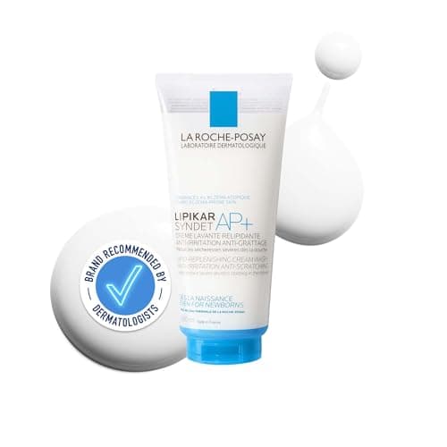 Image of La Roche-Posay Lipikar Syndet AP+ Soothing Cream Wash For Eczema And Atopic Skin 200ml