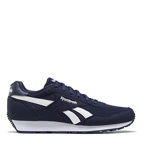 Image of Reebok Men Rewind Run Sneaker, Vector Navy/White/Vector Navy, 10