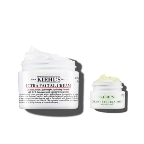 Image of Kiehl's Ultra Facial Cream, Face Moisturiser For Women & Men, Suitable for All Skin Types, Fragrance-Free, 50Ml + Gift