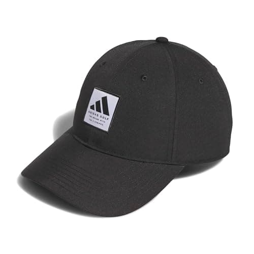 Image of adidas Unisex Golf Performance HAT, Black, M-L