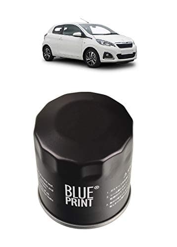 Image of Xtremeauto Engine Service Oil Filter Fits 108 1.1 2014, 2015, 2016, 2017, 2018, 2019 - Blue Print