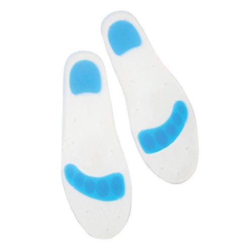 Image of PediGel® - Medically Approved Full Length Silicone Insole Ideal for Heel Spurs, Foot Fatigue, Diabetic Feet and Plantar Fasciitis - Pair (Large Shoe Size UK 7-8)