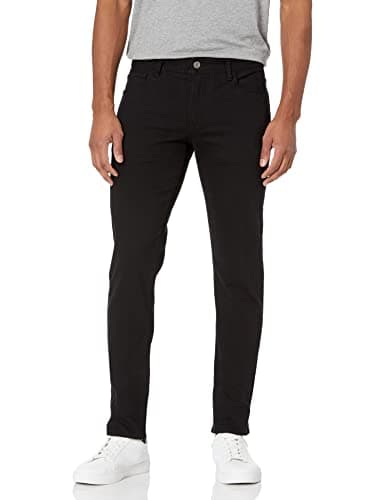 Image of Armani Exchange A|X Men's 5 Pocket Stretch Twill Skinny Denim, Black, 36
