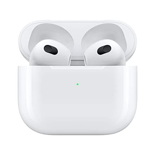 Image of Apple AirPods (3rd generation) with Lightning Charging Case (Renewed)