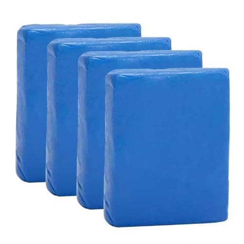 Image of 4 Packs Car Clay Bar Kit, 100g Each, High-Absorption Car Detailing Clay Bars for Deep Cleaning, Polishing, and Removing Contaminants from Car Paint, Glass, and Vehicles, Car Care