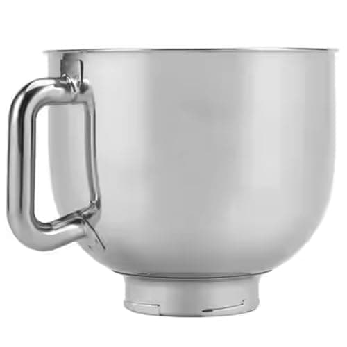 Image of SPARES2GO Stainless Steel Bowl for Kenwood KMIX KMX750 KMX754 KMX760 KMX761 5L Stand Mixer 'New Style'