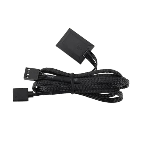 Image of YINETTECH 5V 3-Pin aRGB / 4-Pin PWM Fan to Motherboard Connector Replacement Part Computer Fan-to-Motherboard Adapter Cable Compatible with Lian Li SL I-nfinity UNI Fan
