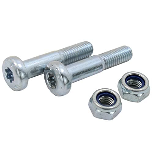 Image of BIAREN 2x Front Lower Suspension Control Arm Wishbone Pinch Bolt For Ford Focus Mk1 Fiesta Mk3 Mk4 Escort KA Puma Scorpio Sierra 6080625 E802282S72