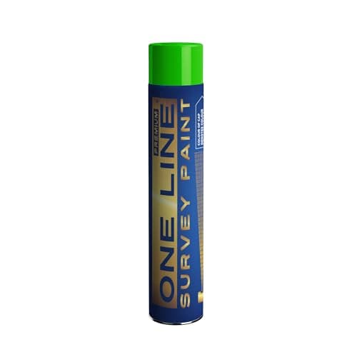 Image of Graff-City Line Marker Survey Spray Paint, 750ml Can, Covers up to 100m (Green)