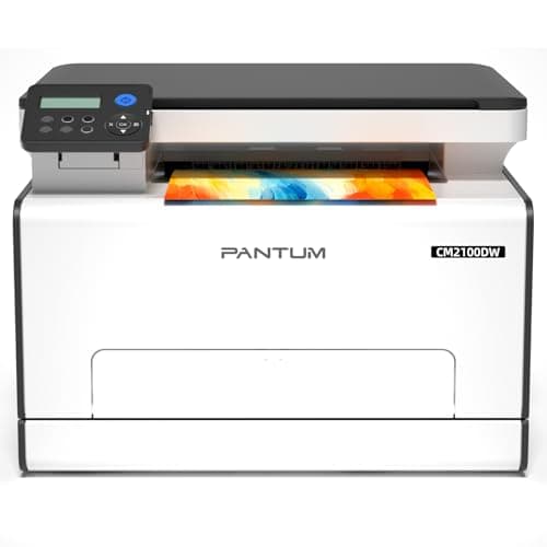 Image of PANTUM CM2100DW Colour Laser Printer WIFI, Multifunction Printers for Printing, Copying and Scanning, Automatic Duplex Printing, WIFI WLAN NET USB, 20ppm, for Home and Office Use