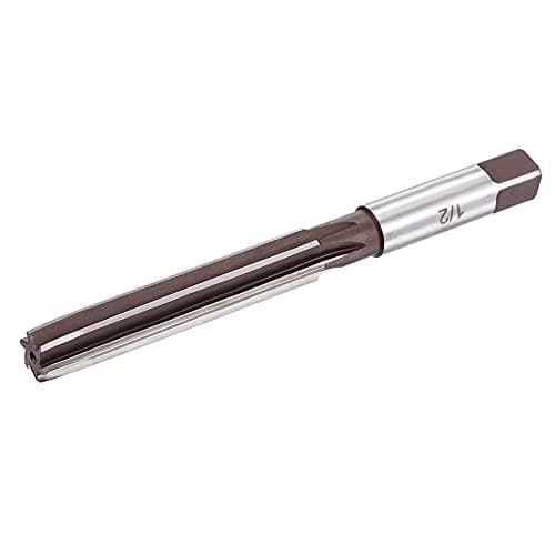 Image of sourcing map 1/2" Hand Reamer H8 Accuracy Alloy Tool Steel 6 Flutes Straight Shank Milling Cutter Tool