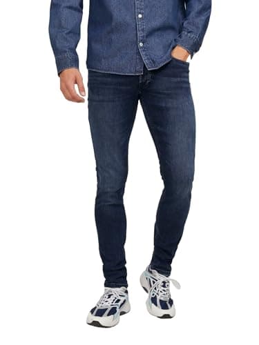 Image of JACK & JONES Glenn Original 812 Slim Fit Jeans-W36-32L (Dark Blue)