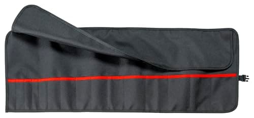 Image of KNIPEX Tools 98 99 13 LE 15 Pocket Roll-up Tool Bag, Empty, 13-1/4"