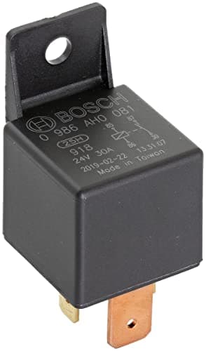 Image of Bosch 0986AH0081 Power Relay 24V 30A, IP5K4, Operating Temperature from -40 Degree to 125 Degree C, 4 Pin Relay with Holder