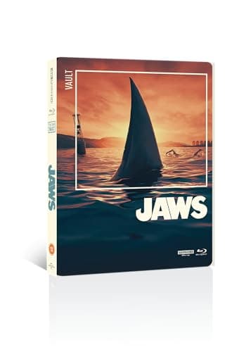 Image of JAWS - The Film Vault Range Steelbook [4K Ultra HD] [1975] [Blu-ray] [Region Free]