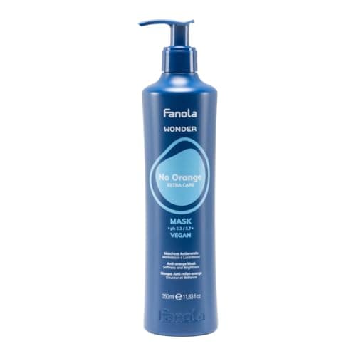 Image of Fanola No Orange Mask, Anti-Orange Tones Mask that Conditions, Detangles and Moisturizes Hair, Vegan Formula, 350ml