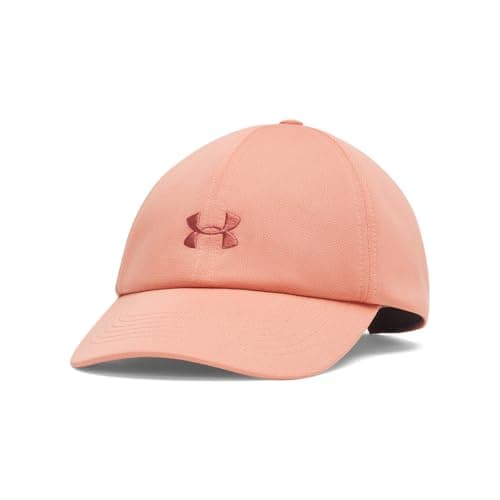 Image of Under Armour Women's Play Up Cap, (696) Canyon Pink / / Sedona Red, One Size Fits All