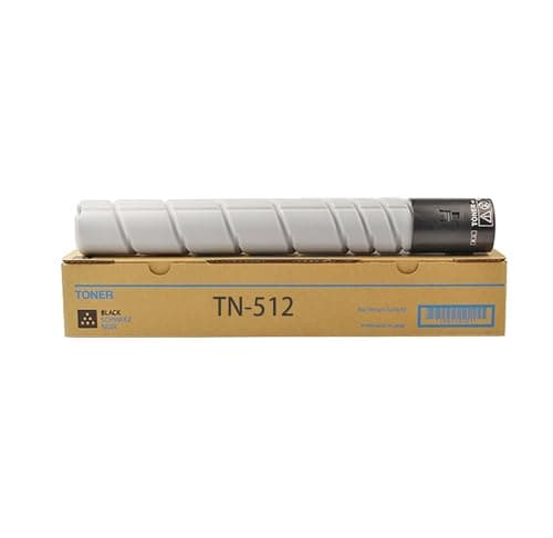 Image of TLCGQF TN512 Toner Cartridge with Chip, Compatible with Konica Minolta Bizhub C454, C554, C454e, And C554e Printers, A33K152, A33K252, A33K352, A33K452 ,Black
