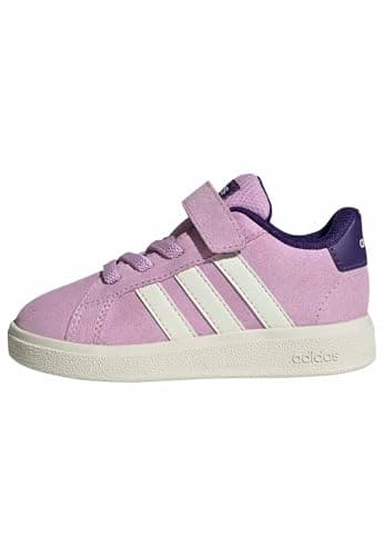 Image of adidas Unisex Baby Grand Court 00s Shoes Infants, Bliss Lilac/core White/Collegiate Purple, 6 UK Child