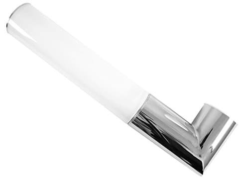 Image of Eterna BL11TCR Bathroom Wall Light Fitting White/Chrome