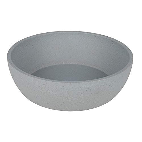 Image of District 70 Bamboo Dog Bowl, Medium, Ice Blue