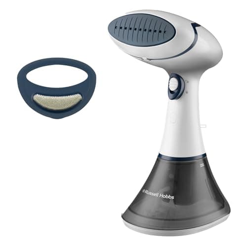 Image of Russell Hobbs Steam Genie Handheld Clothes Steamer, No Ironing Board Needed, Ready to Use in 45s, 200ml Detachable Water Tank, Compact Garment Steamer for Home and Travel, 10m Steam Time,1600W, 25591