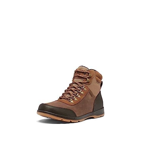 Image of Sorel Men's Ankeny II Hiker Waterproof Boots, Velvet Tan, Black, 9 UK