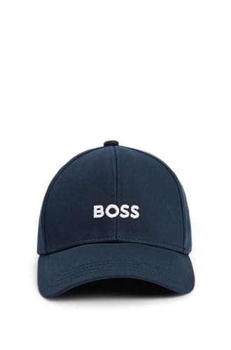 Image of BOSS Men's Bold Center Logo Twill Cap Baseball, Spruce Blue, One Size