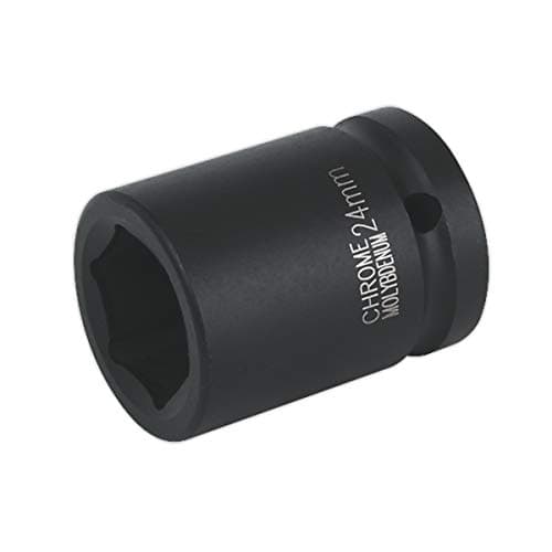 Image of Sealey Is3424 Impact Socket 24Mm 3/4Sq Drive