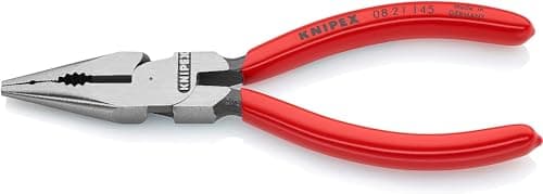 Image of KNIPEX Needle-Nose Combination Pliers with Plastic Coating 145 mm, 08 21 145