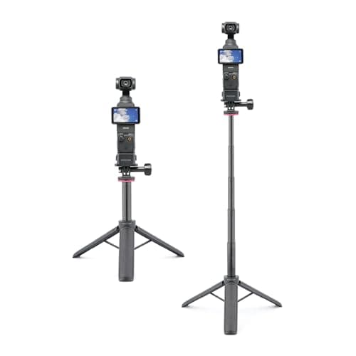 Image of MAXCAM is suitable for DJI Osmo Pocket 3 selfie stick, 51cm extension pole, portable tripod and desktop stand accessories