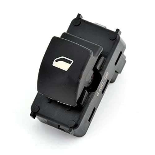 Image of Seintech Front Left Side Window Switch - Front Left Passenger Side N/S - Compatible fit for Peugeot 207 Partner Tepee Citroen Berlingo C4 (4 Pin Connection)