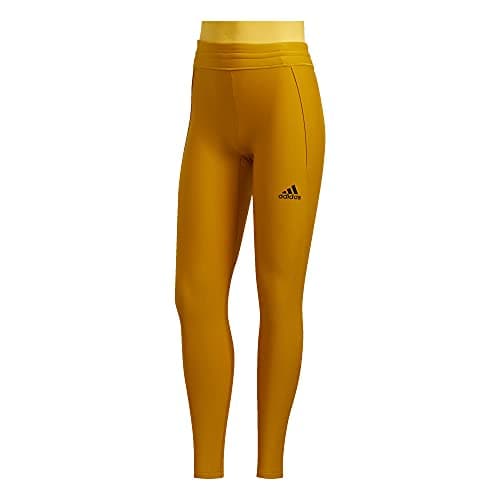 Image of adidas Women's Alphaskin Long Tight Cold.RDY, Legacy Gold, 2XS
