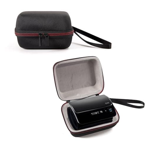 Image of Hard Carrying Case for Omron Evolv Bluetooth Wireless Upper Arm Blood Pressure Monitor, Travel Storage Case for BP7000 HEM-7600T-BK BP Monitor.Hard Shell Carrying Case, Protective Travel Pouch Bag.