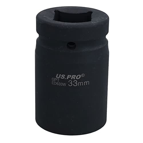 Image of AB Tools 1" Drive 33mm Deep Metric Impact Socket 6 Sided Single Hex